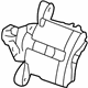 GM 13533555 Caliper, Silver, Rear Passenger Side