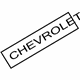 GM 15102877 Nameplate