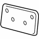 GM 25718714 License Bracket, Front