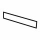 GM 25716143 Filler, Front Driver Side