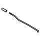 GM 22833411 Lock Rod, Black, Driver Side