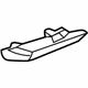 GM 39018879 Rocker Molding Rear Cover, Driver Side