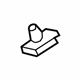 GM 92207442 Reveal Molding Retainer
