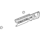 GM 84967160 Rocker Molding, Rear Driver Side, Carbon
