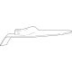 GM 85141130 Trim Molding, Driver Side, Carbon