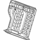 GM 23103817 Seat Back Frame, Rear