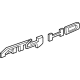 GM 84337614 Nameplate, Front Driver Side