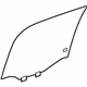 GM 15124000 Door Glass, Rear Passenger Side
