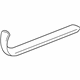 GM 25731857 Sill Plate, Black, Front Passenger Side