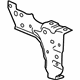 GM 23108154 Bumper Bracket, Driver Side