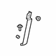 GM 84761964 Lower Bracket, Driver Side