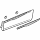 GM 84514843 Lower Molding, Black, Rear Passenger Side