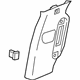 GM 84496286 Upper Center Pillar Trim, Black, Driver Side