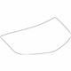 GM 42703083 Lift Gate Glass, Rear