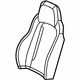 GM 19122580 Seat Back Cover, Titanium, Front