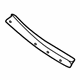 GM 84118412 Deflector, Black, Front Outer Passenger Side
