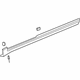 GM 25962838 Front Rocker Molding, Gray, Driver Side