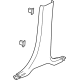 GM 84340760 Lower Center Pillar Trim, Inner Driver Side