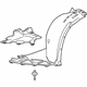 GM 23153555 Front Fender Liner, Passenger Side