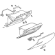 GM 84757000 Glove Box Assembly