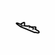 GM 19177386 Rear Trim, Gray, Passenger Side