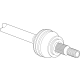 GM 86788409 Axle Assembly, Front