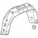 GM 22893879 Wheelhouse Liner, Rear Driver Side