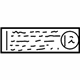 GM 15007237 Caution Label