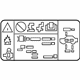 GM 84468779 A/C Label