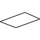 GM 84947060 Mat, Jet Black, Rear