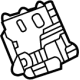 GM 84876201 Module Mount Bracket