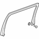 GM 22772902 Upper Trim, Rear Driver Side