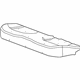 GM 84387019 Seat Cushion Pad, Rear